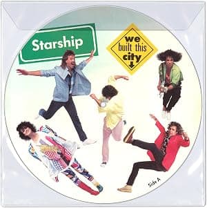 We Built This City (Picture Disc) (RSD25 EX) [VINYL] por Starship — capa do álbum