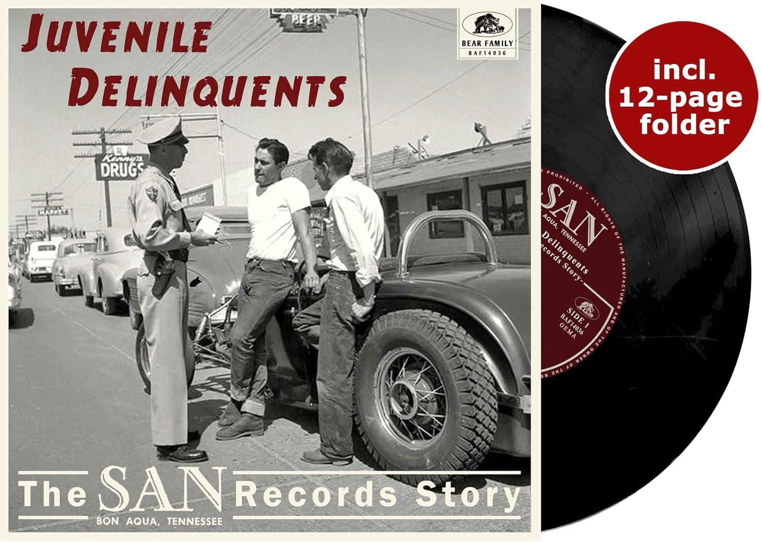 Juvenile Delinquents: The San Records Story [Limited Edition] por Various — capa do álbum