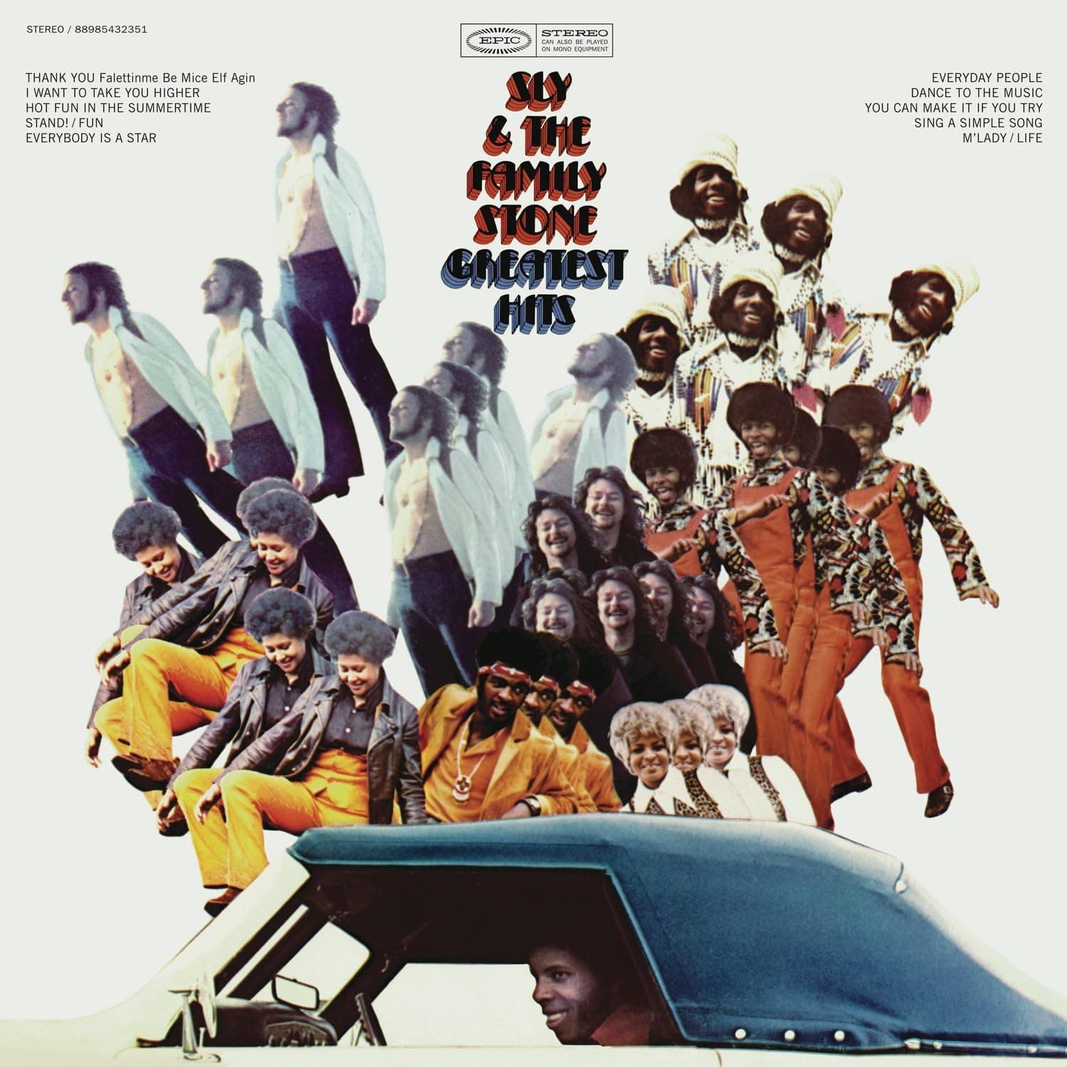 SLY & THE FAMILY STONE Greatest Hits (1970) [Disco de Vinil] por Sly & The Family Stone — capa do álbum