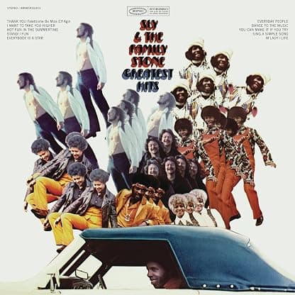 SLY & THE FAMILY STONE Greatest Hits (1970) [Disco de Vinil] por Sly & The Family Stone — capa do álbum