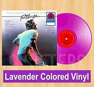 Footloose (Original Motion Picture Soundtrack) - Exclusive Limited Edition Lavender Colored Vinyl LP por Kenny Loggins — capa do álbum