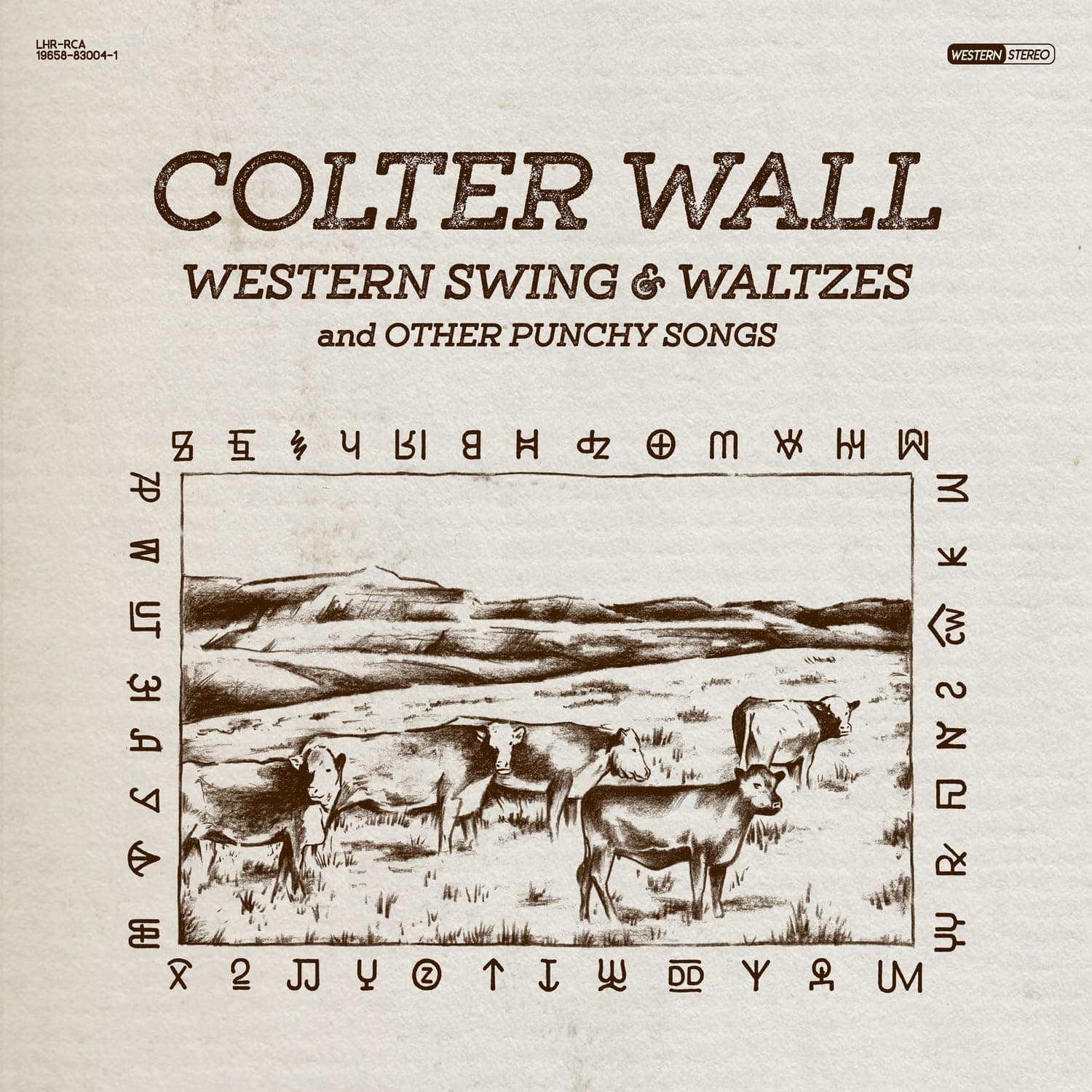WESTERN SWING & WALTZES (RED VINYL) por Colter Wall — capa do álbum