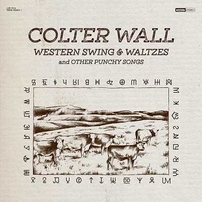 WESTERN SWING & WALTZES (RED VINYL) por Colter Wall — capa do álbum