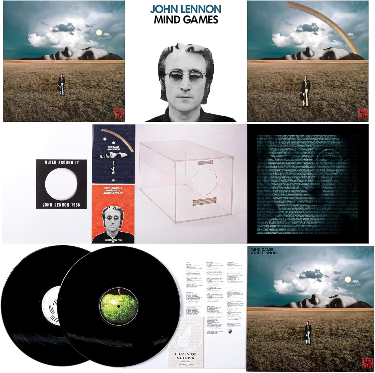 Mind Games (The Ultimate Mixes)[2 LP] por John Lennon — capa do álbum