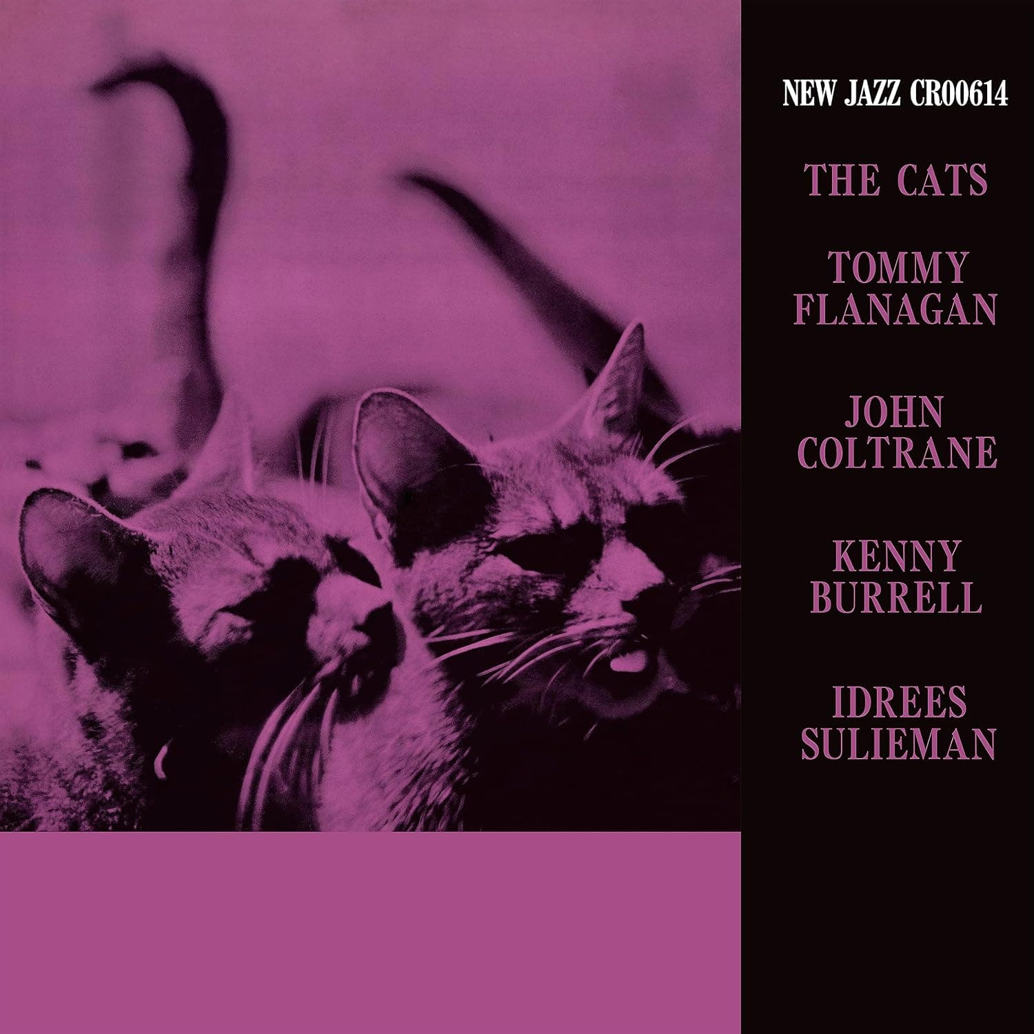 The Cats (Original Jazz Classics Series)[LP] por John Coltrane/Tommy Flanagan/Idrees Sulieman/Kenny Burrell — capa do álbum