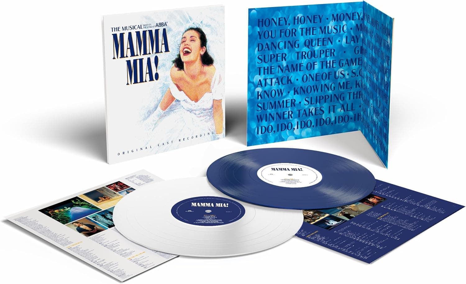 Mamma Mia! The Musical (Original London Cast Recording)[Blue/White 2 LP] por Original London Cast — capa do álbum