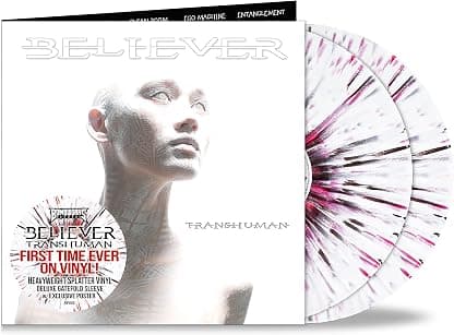 Transhuman (Colored Vinyl, Gatefold LP Jacket, Poster, Remastered) por Believer — capa do álbum