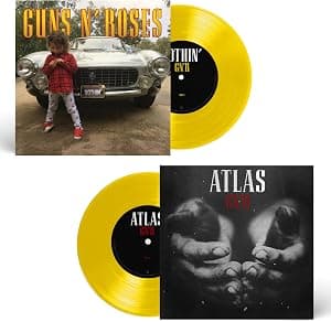 Nothin' / Atlas[Canary Yellow 7" Single] por Guns N' Roses — capa do álbum