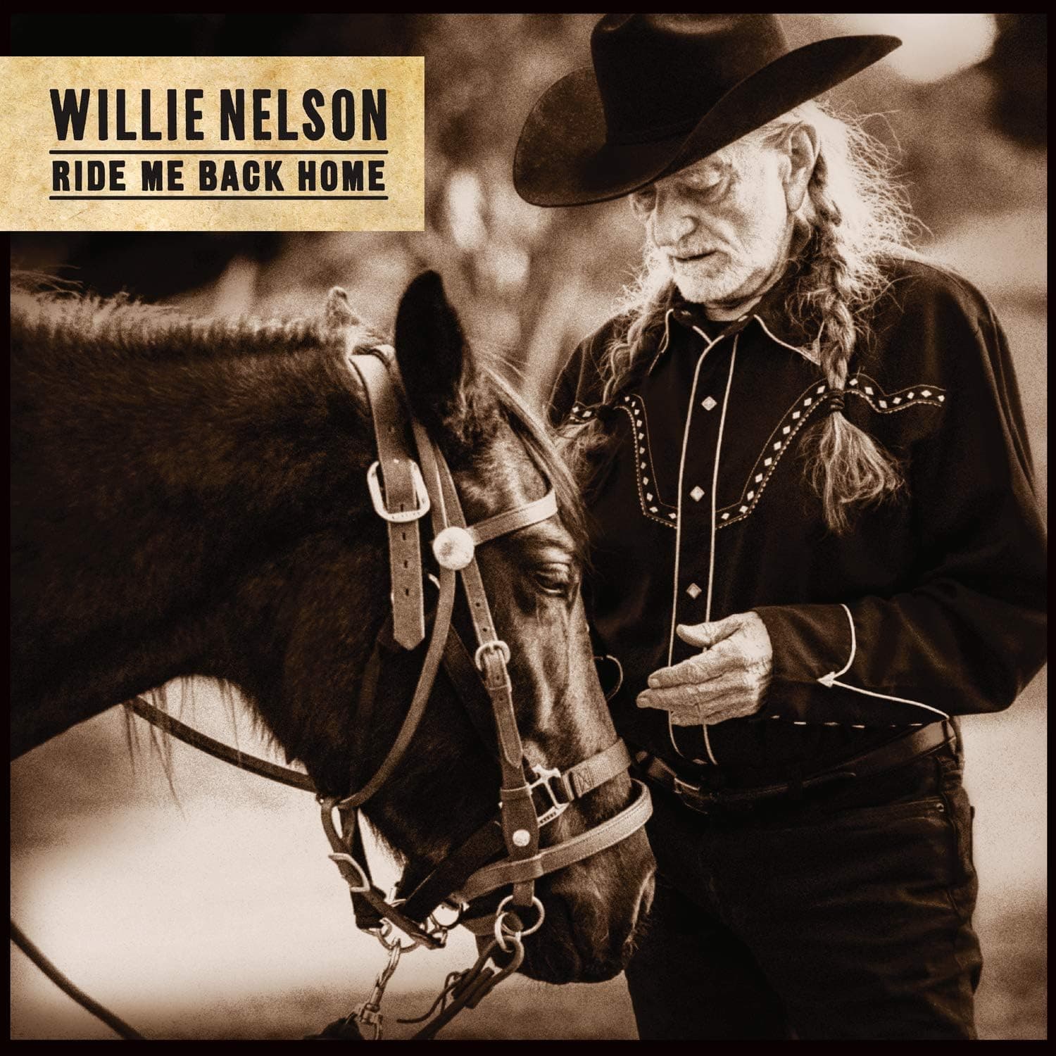 Ride Me Back Home [Disco de Vinil] por Willie Nelson — capa do álbum