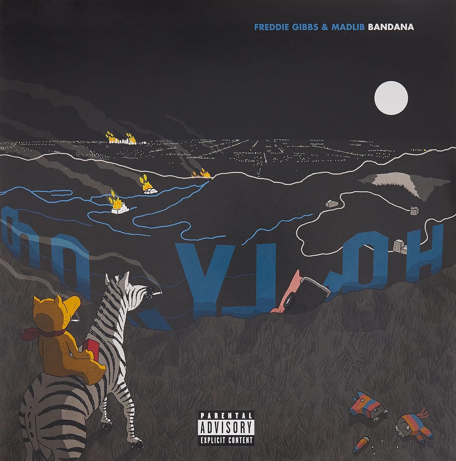 Bandana [Disco de Vinil] por Freddie Gibbs & Madlib — capa do álbum