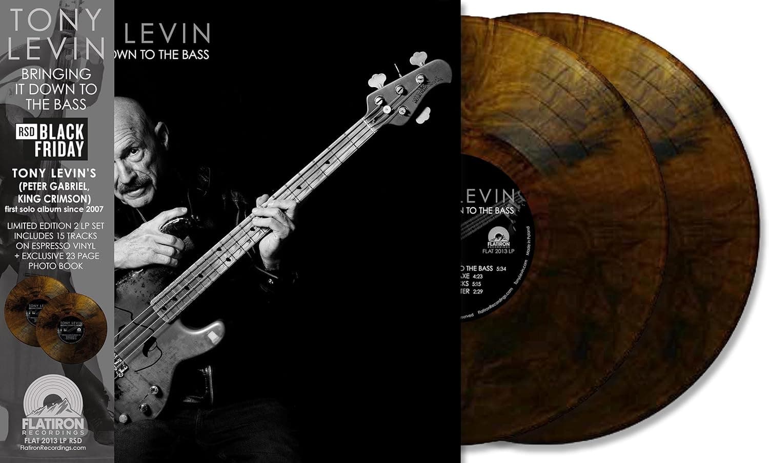 Bringing It Down To The Bass por Tony Levin — capa do álbum