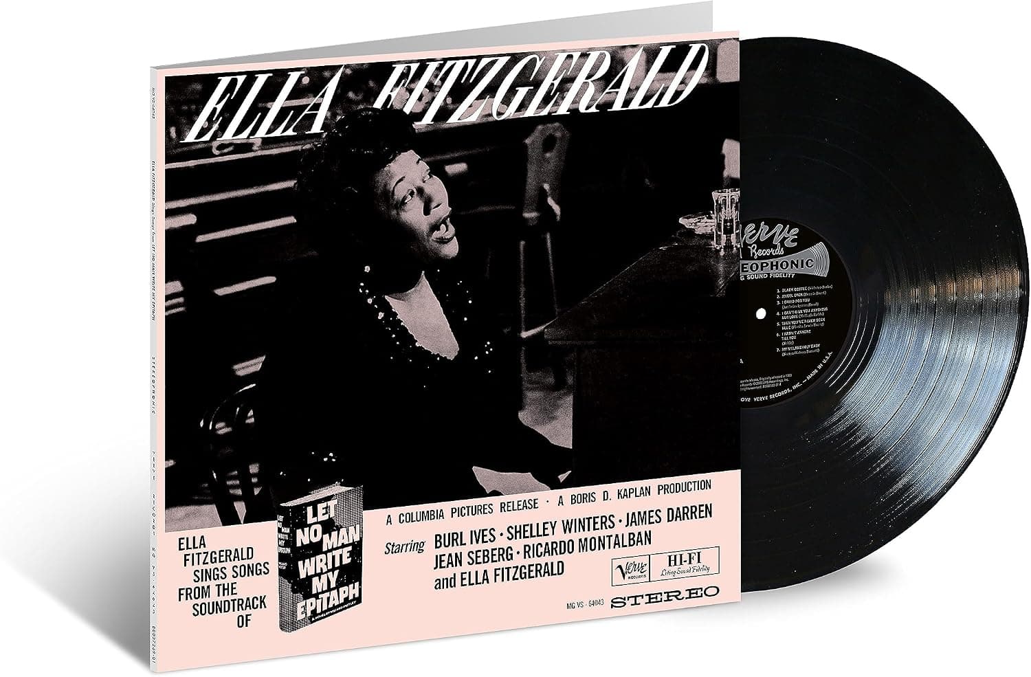 Let No Man Write My Epitaph (Verve Acoustic Sounds Series)[LP] por Ella Fitzgerald — capa do álbum