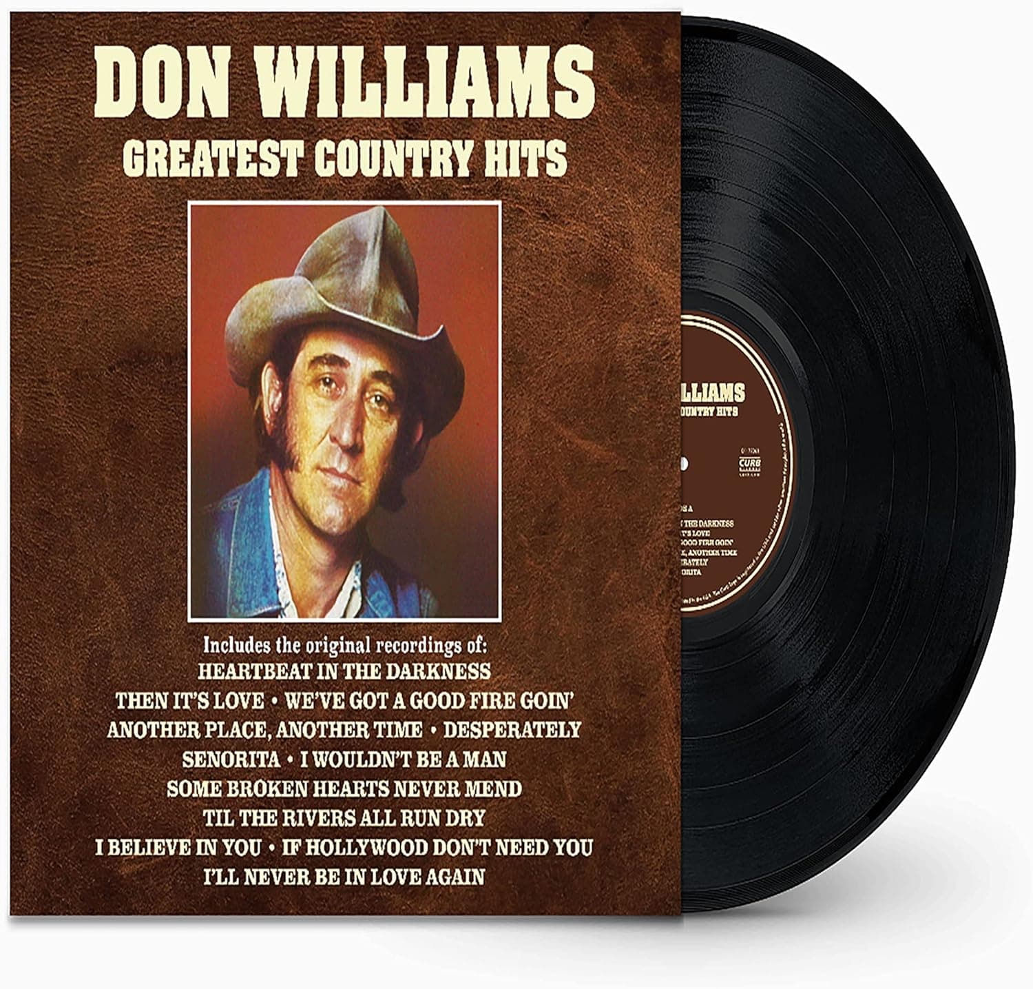 Greatest Country Hits [Vinyl] Don Williams por Artista não identificado — capa do álbum