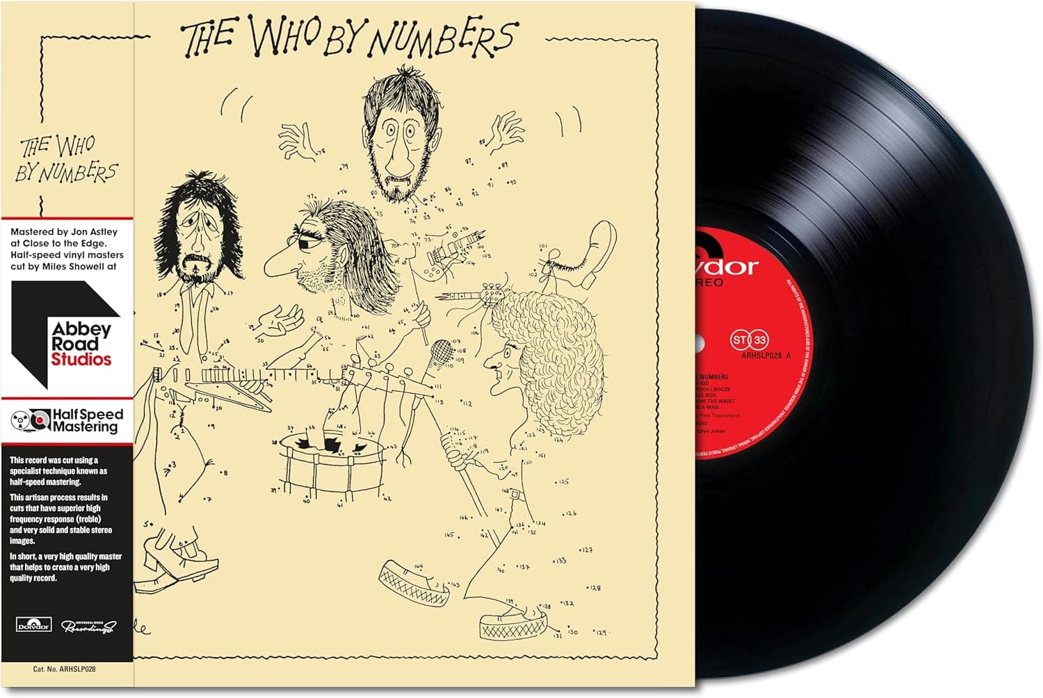 The Who By Numbers[180g Half-Speed LP] por The Who — capa do álbum
