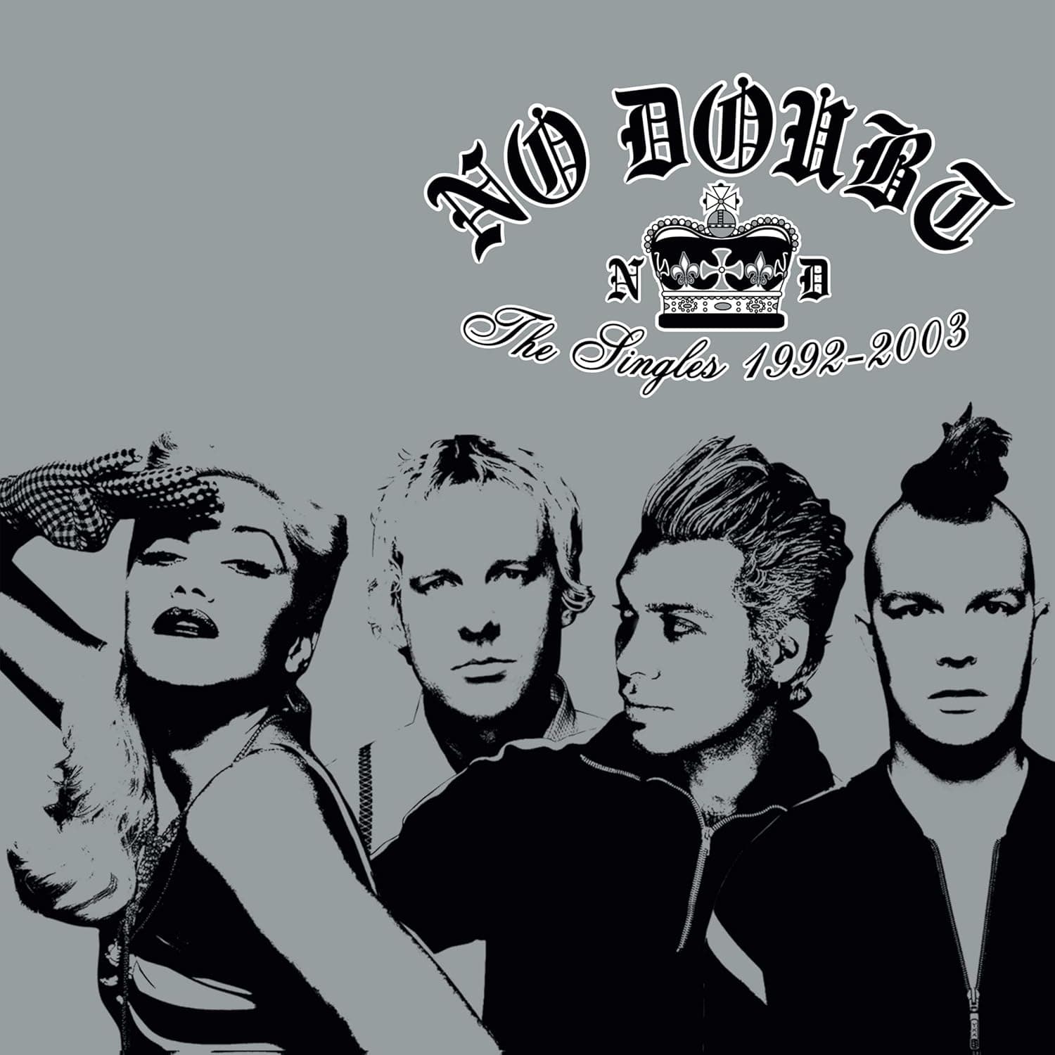 SINGLES 1992-2003 (SILVER VINYL/2LP) por No Doubt — capa do álbum