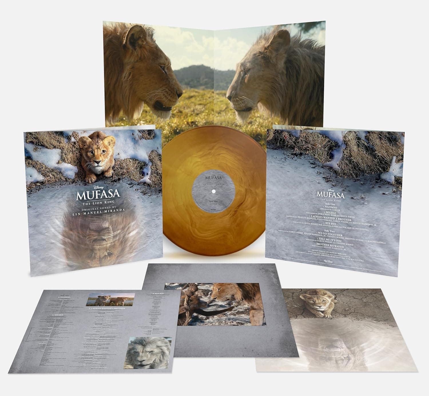 Mufasa: The Lion King (Original Motion Picture Soundtrack)[LP] por Lin-Manuel Miranda/Lebo M. — capa do álbum
