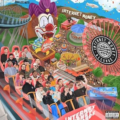 B4 The Storm [2 LP] [Clear] por Internet Money — capa do álbum