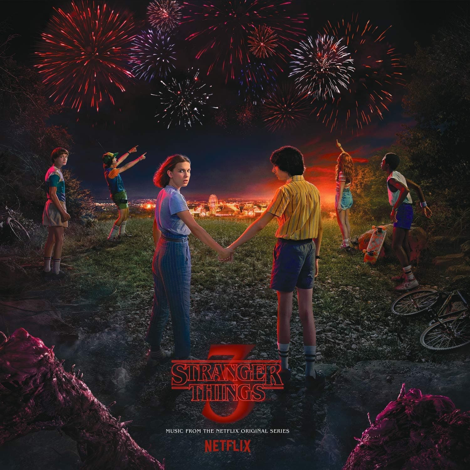 Stranger Things: Soundtrack from the Netflix Original Series, Season 3) [Disco de Vinil] por Various — capa do álbum