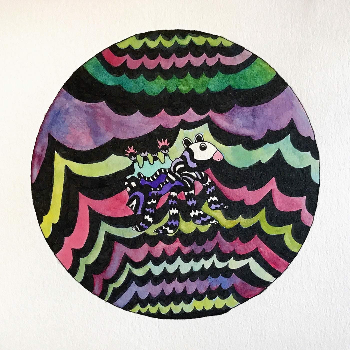 Swim Inside The Moon [Disco de Vinil] por Angelo De Augustine — capa do álbum