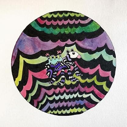 Swim Inside The Moon [Disco de Vinil] por Angelo De Augustine — capa do álbum