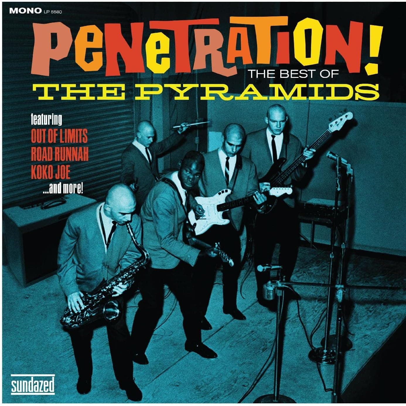 Penetration! The Best Of The Pyramids (TURQUOISE VINYL) [Vinyl] The Pyramids por The Pyramids — capa do álbum