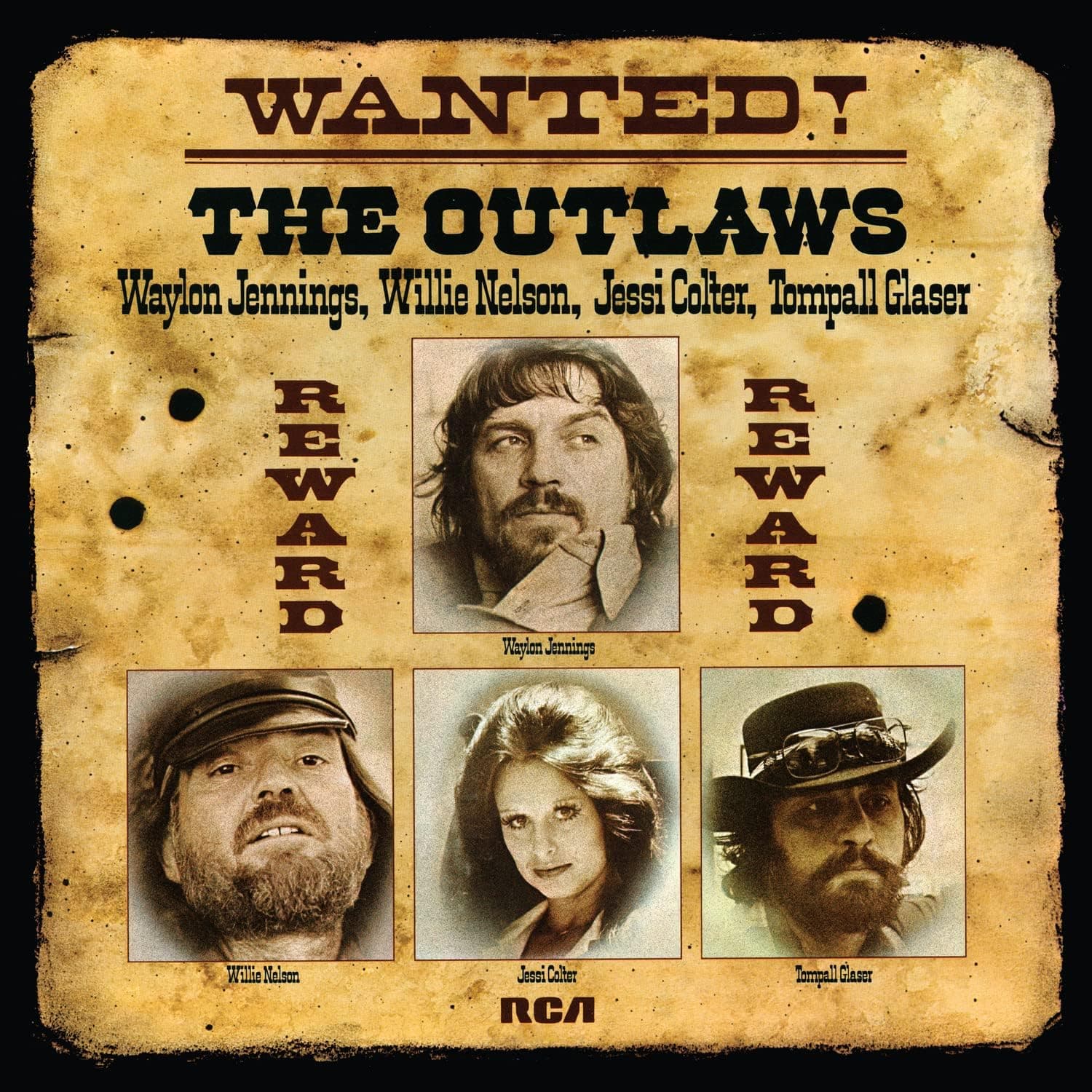 Wanted The Outlaws [Disco de Vinil] por The Outlaws — capa do álbum