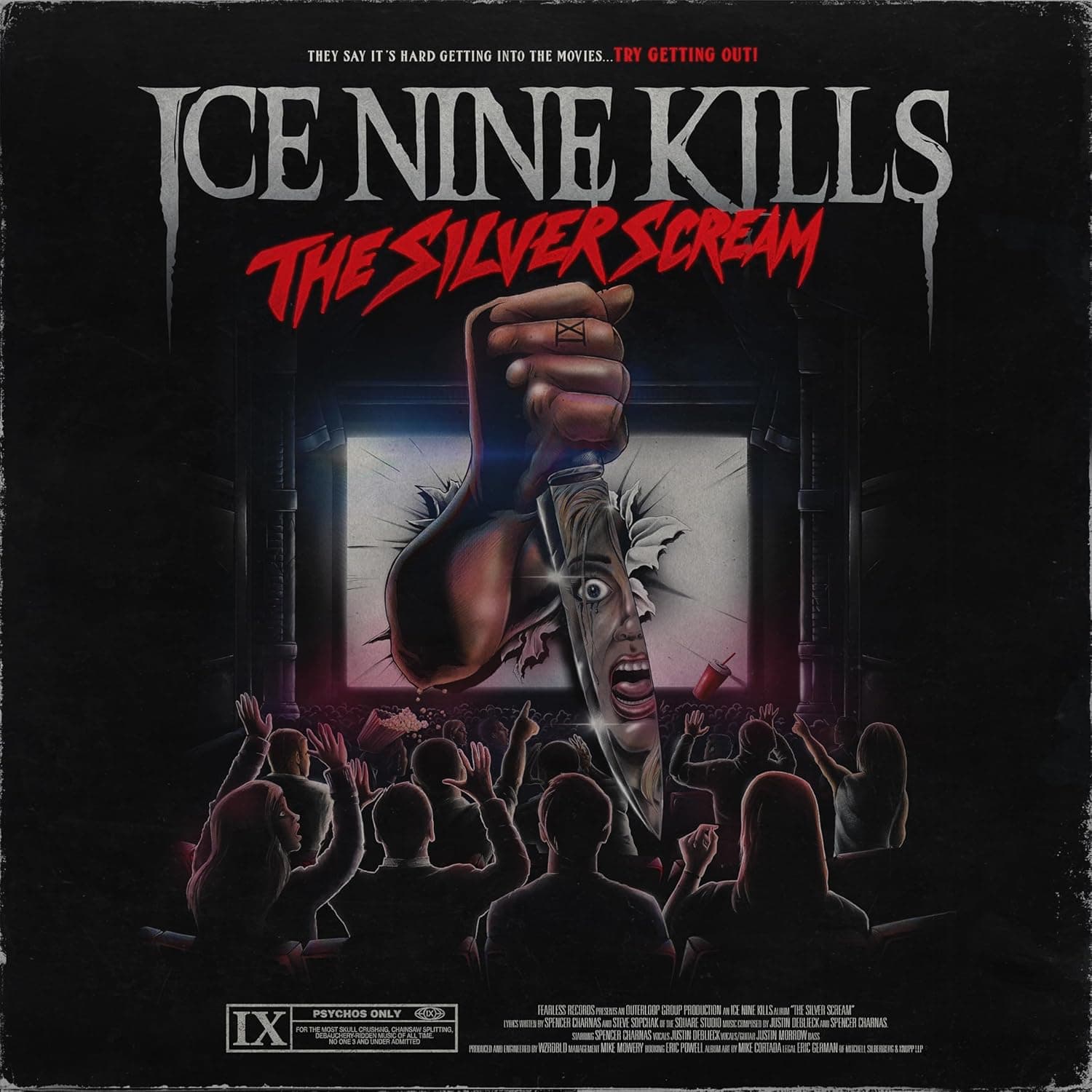 The Silver Scream [Disco de Vinil] por Ice Nine Kills — capa do álbum