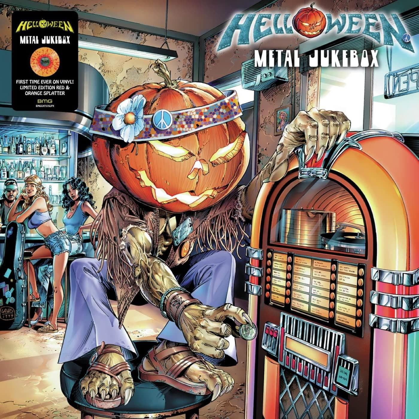 Metal Jukebox (Orange & Red Splatter Vinyl) [Vinyl] Helloween por Helloween — capa do álbum