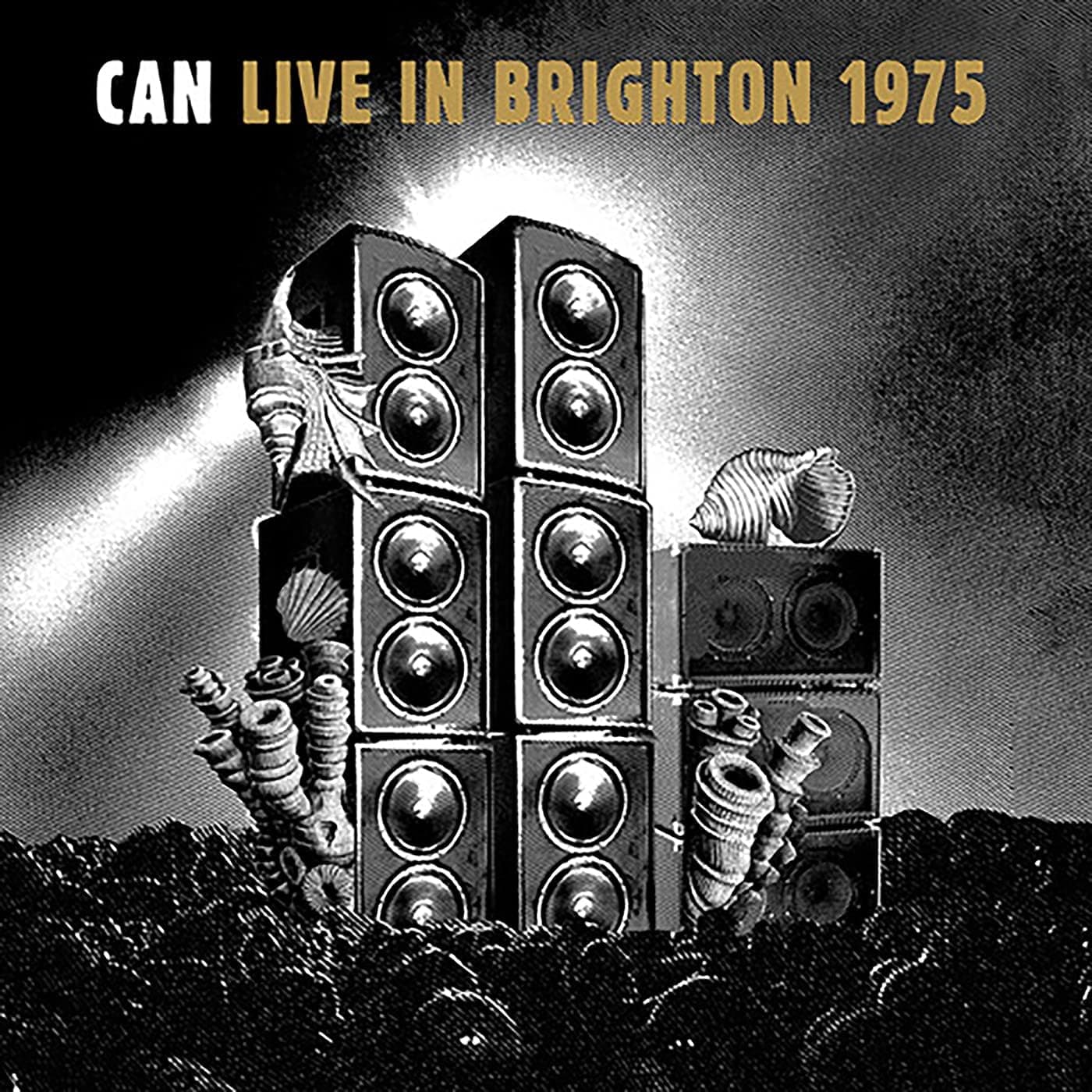 LIVE IN BRIGHTON 1975 (Limited Edition Inca Gold Vinyl) [Disco de Vinil] por Can — capa do álbum