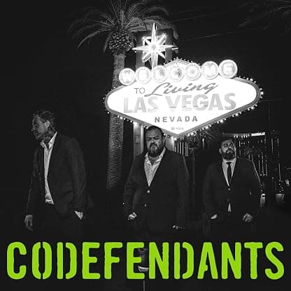 LIVING LAS VEGAS por Codefendants — capa do álbum