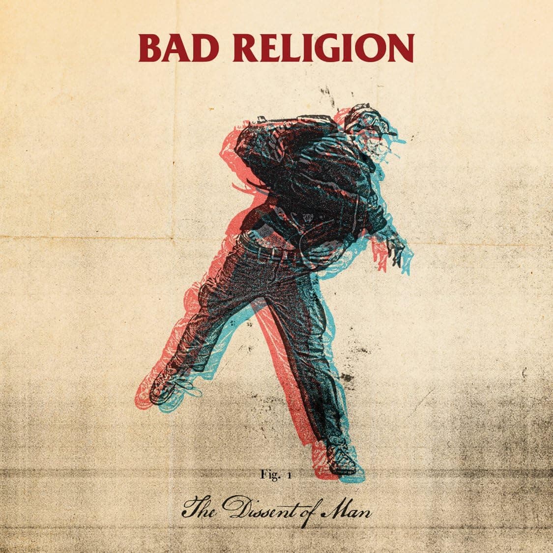 The Dissent Of Man [Disco de Vinil] por Bad Religion — capa do álbum