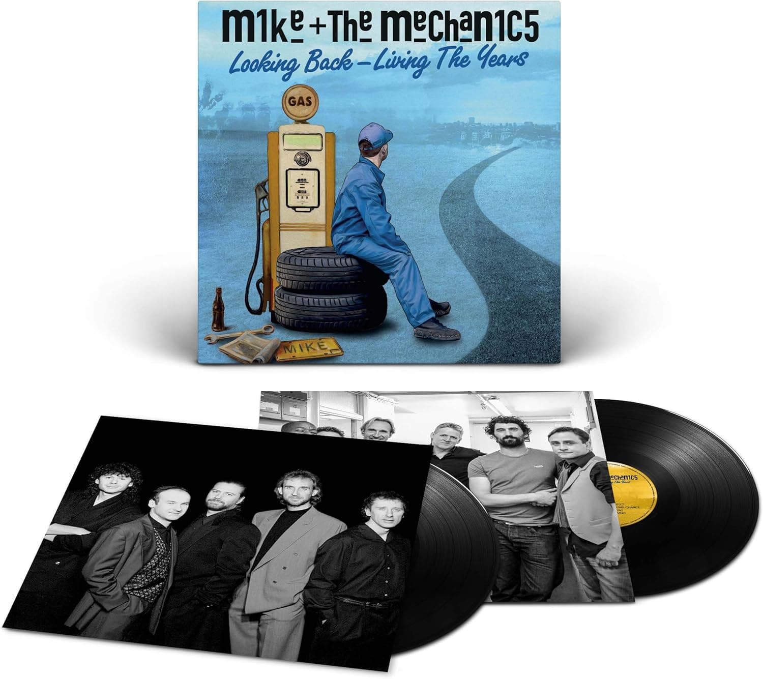 Looking Back: Living The Years - Black Vinyl por Mike & the Mechanics — capa do álbum