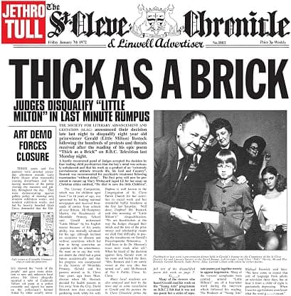 Jethro Tull - Thick As A Brick [Disco de Vinil] por Jethro Tull — capa do álbum