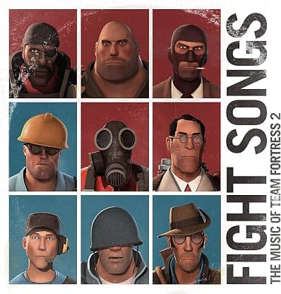 Fight Songs: The Music Of Team Fortress 2 [Disco de Vinil] por Valve Studio Orchestra — capa do álbum