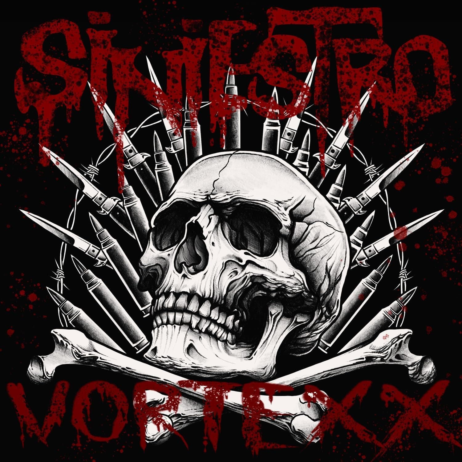 Vortexx (Transparent Red Vinyl) [Disco de Vinil] por Siniestro — capa do álbum