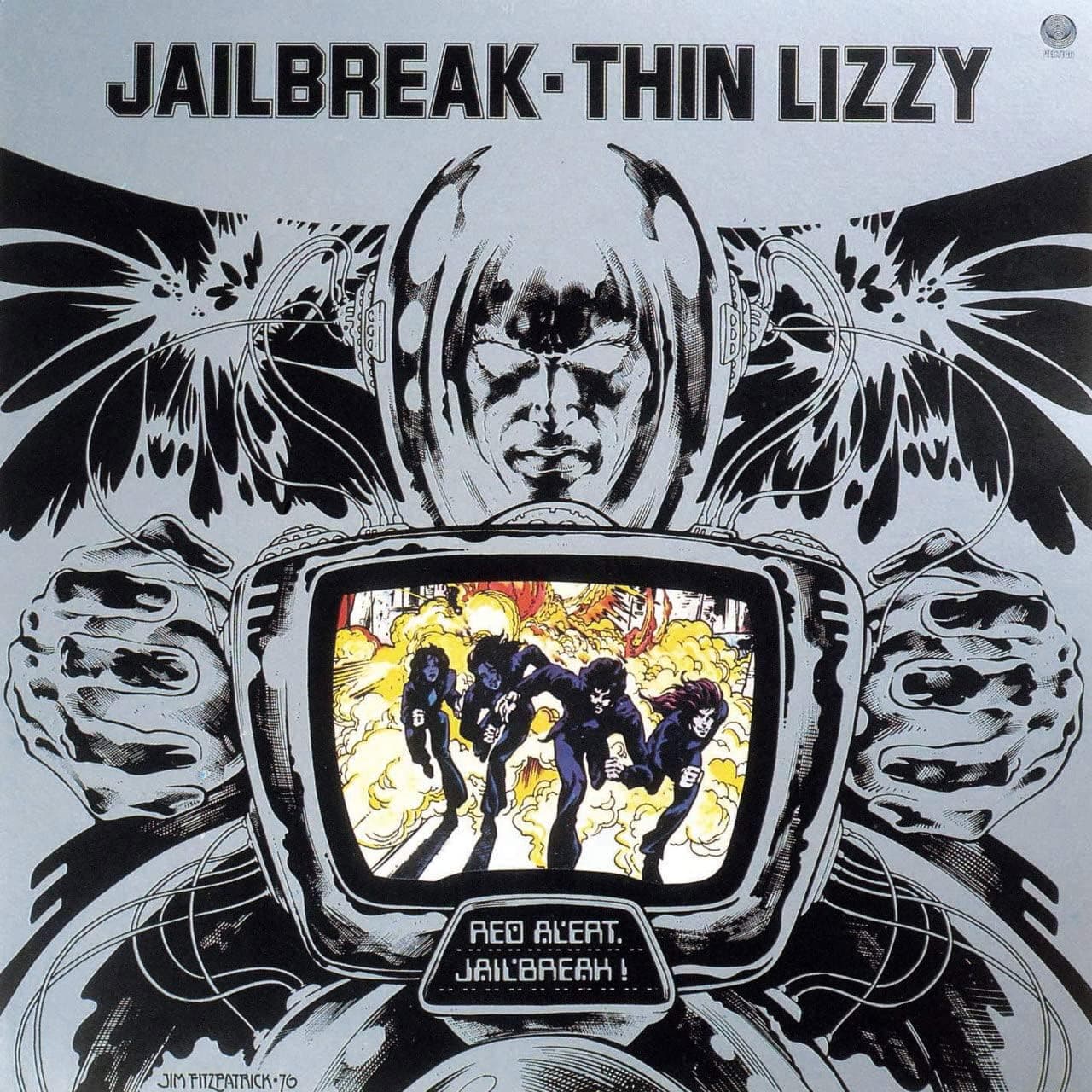 Jailbreak [LP] por Thin Lizzy — capa do álbum