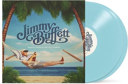 EQUAL STRAIN ON ALL PARTS (ELECTRIC BLUE VINYL/2LP) por Jimmy Buffett — capa do álbum