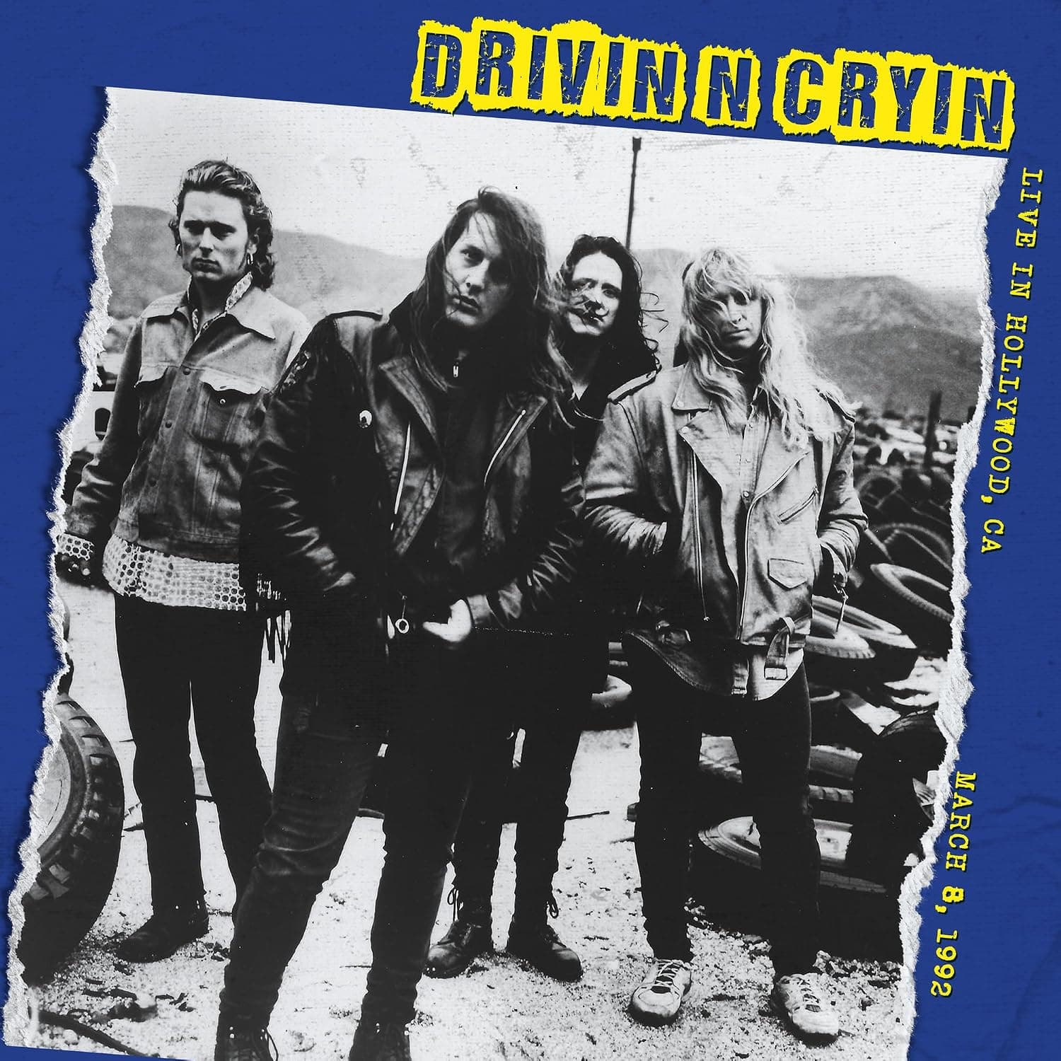 Live In Hollywood - March 8, 1992 por Drivin N Cryin — capa do álbum