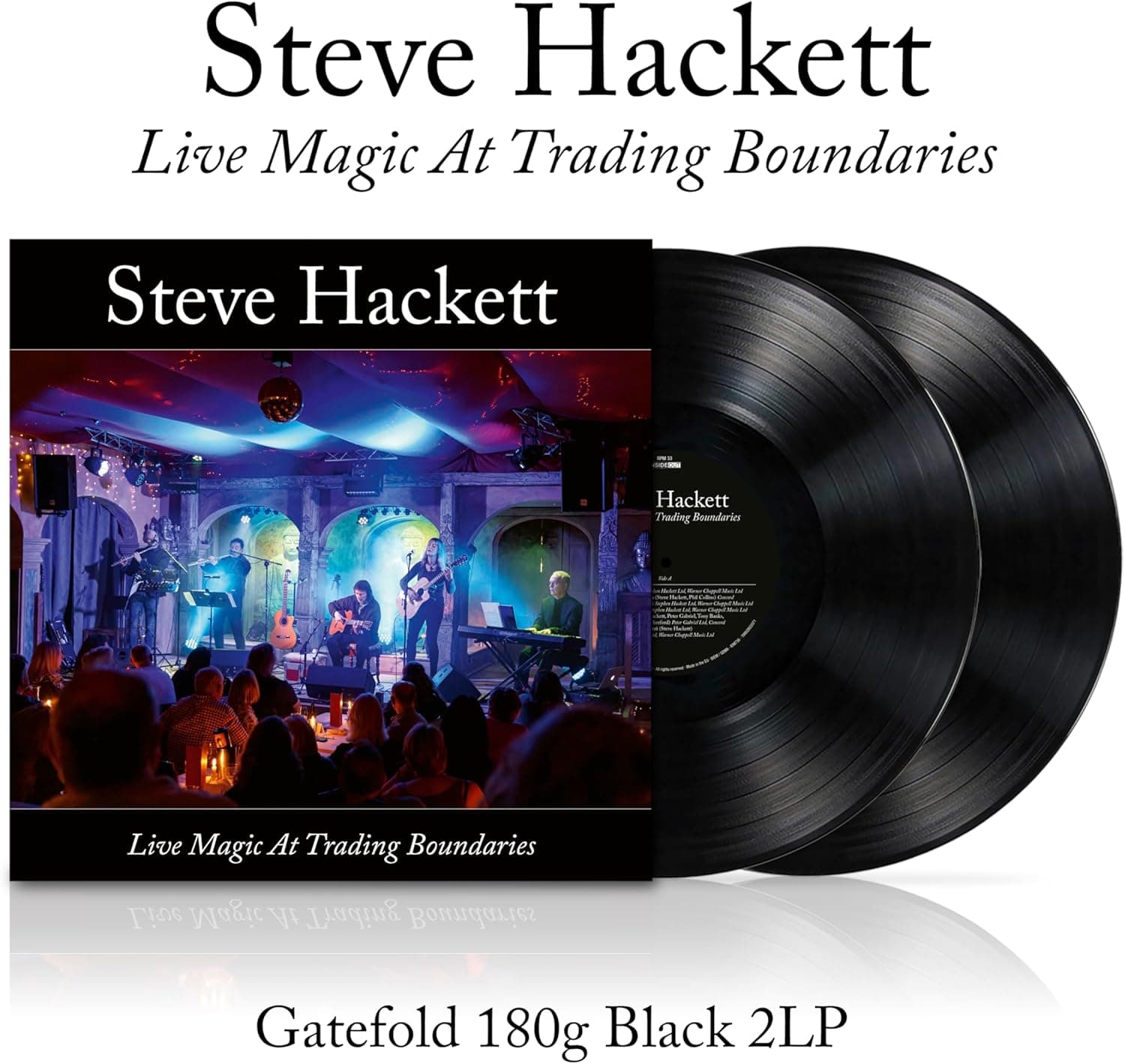 Live Magic At Trading Boundaries [VINYL] por Steve Hackett — capa do álbum