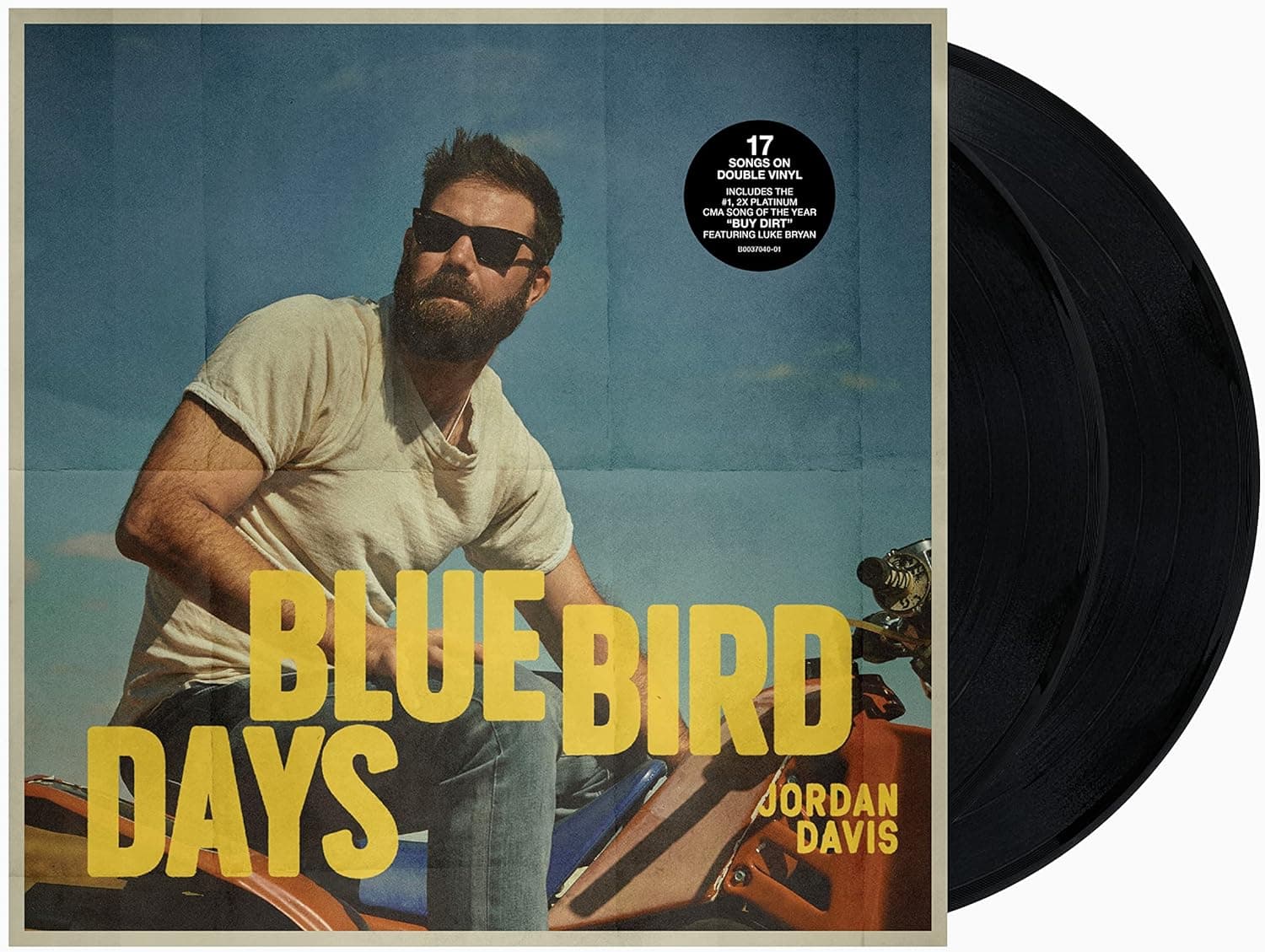 Bluebird Days [2 LP] por Jordan Davis — capa do álbum