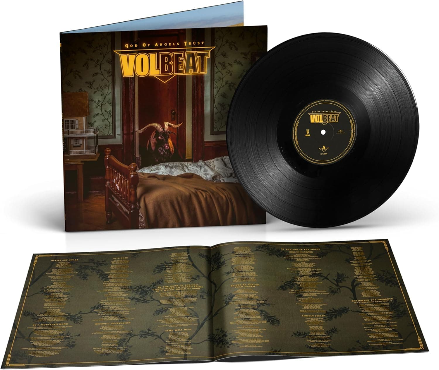 God Of Angels Trust[LP] por Volbeat — capa do álbum