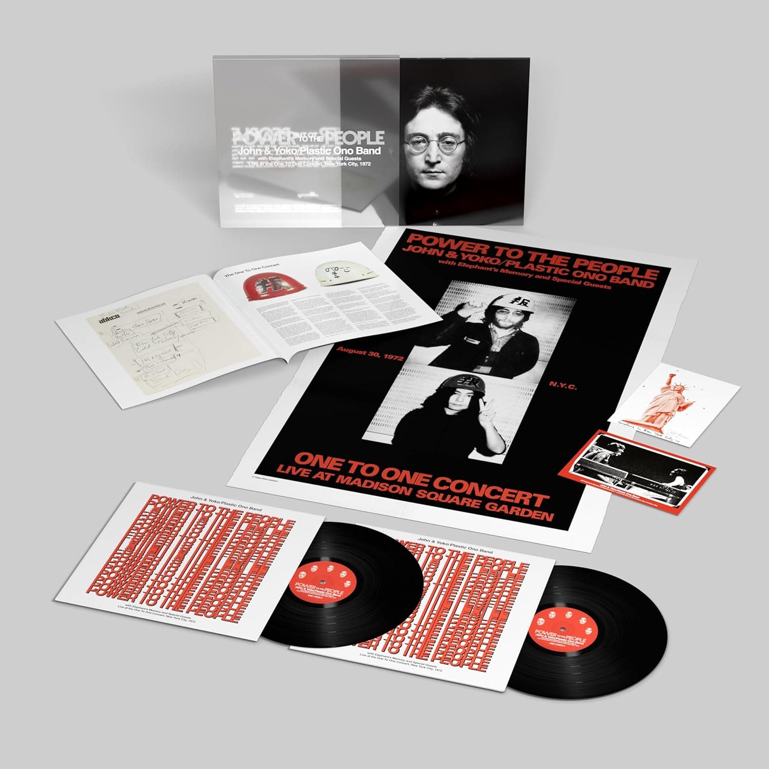 Power To The People: Live at the One To One Concert[180g 2 LP] por John Lennon/Yoko Ono/Plastic Ono Band — capa do álbum