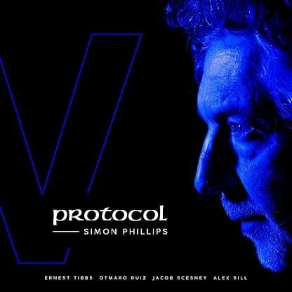 PROTOCOL V por Simon Phillips — capa do álbum