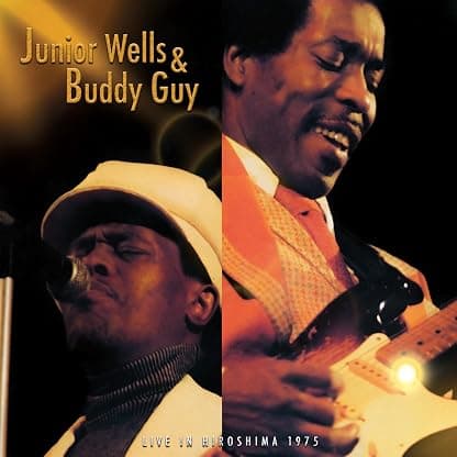 LIVE IN HIROSHIMA 1975 (RED VINYL/2LP) por Junior Wells — capa do álbum