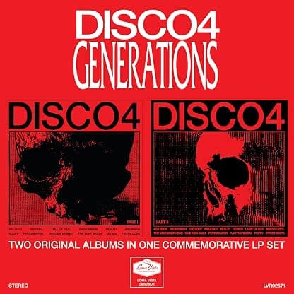 GENERATIONS EDITION: DISCO4 :: PART I and DISCO4 :: PART II[2 LP] por Health — capa do álbum