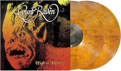 HIGH ON INFINITY (2LP) por Count Raven — capa do álbum