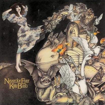 Never for Ever (2018 Remaster) [Disco de Vinil] por Kate Bush — capa do álbum