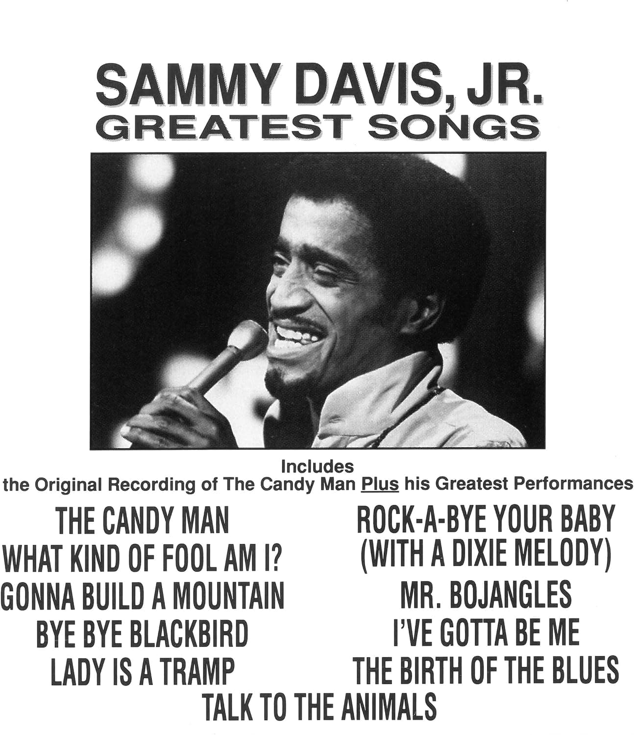 Greatest Songs [Vinyl] Sammy Davis Jr. por Sammy Davis Jr. — capa do álbum