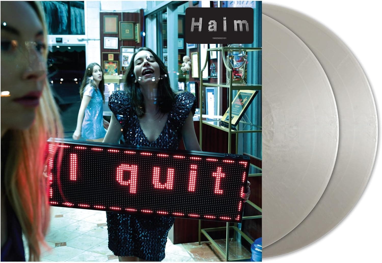 I Quit (Metallic Silver Vinyl) por Haim — capa do álbum