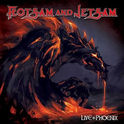 LIVE IN PHOENIX (ORANGE VINYL) por Flotsam & Jetsam — capa do álbum